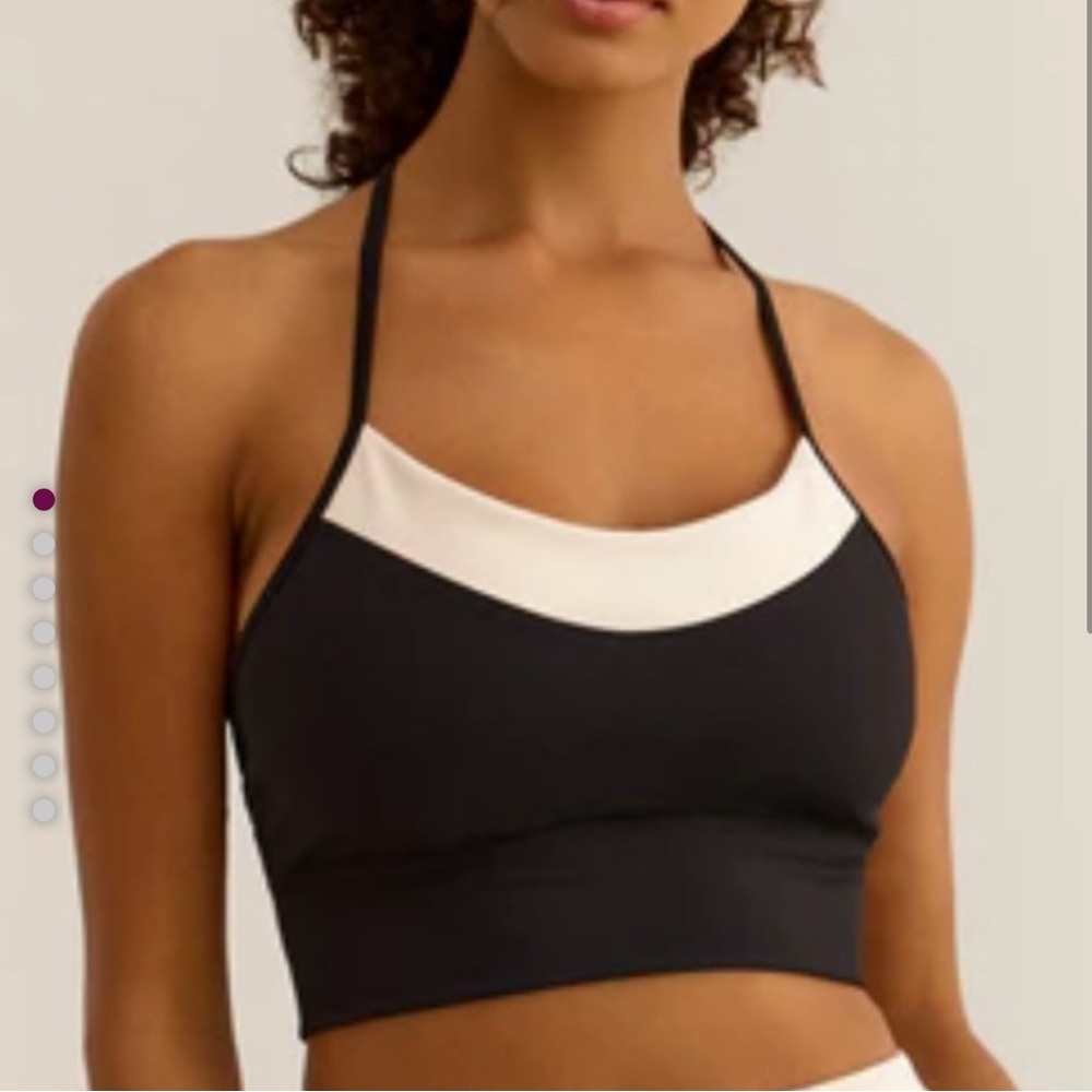 NWT Z Supply On The Line 4 Way Stretch Moisture Wicking Sport Bra